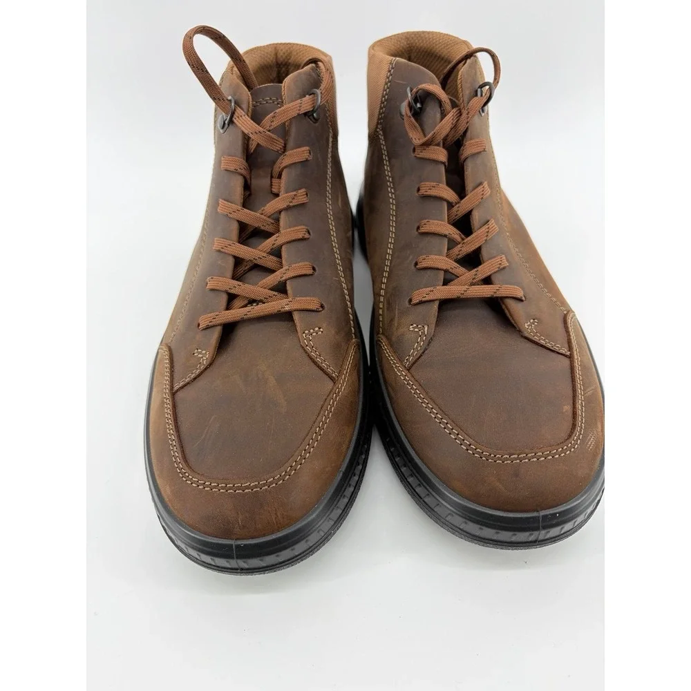 ECCO Move Leather Mid-Cut Nubuck Boots,  Fluidform Comfort, Men's  44 (10-10.5)